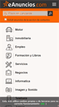 Mobile Screenshot of eanuncios.com